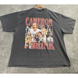 Game Changer Shirt Men 2XL Cameron Brink Stanford Cardinals Basketball Oversized
